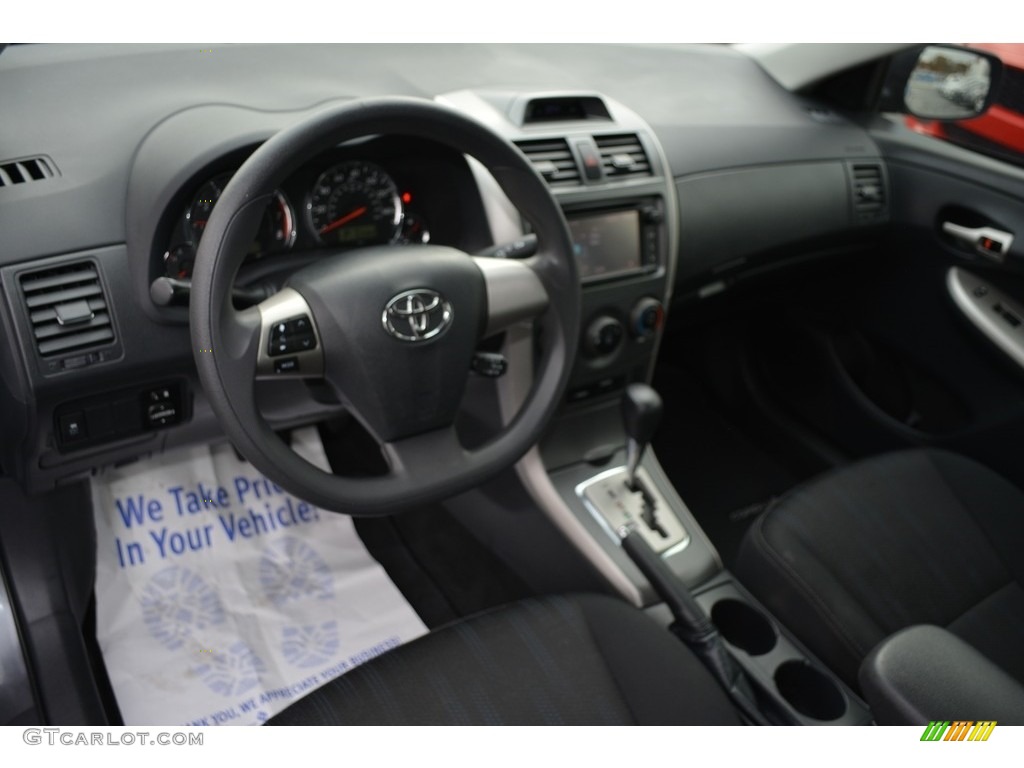 2013 Corolla S - Magnetic Gray Metallic / Dark Charcoal photo #10
