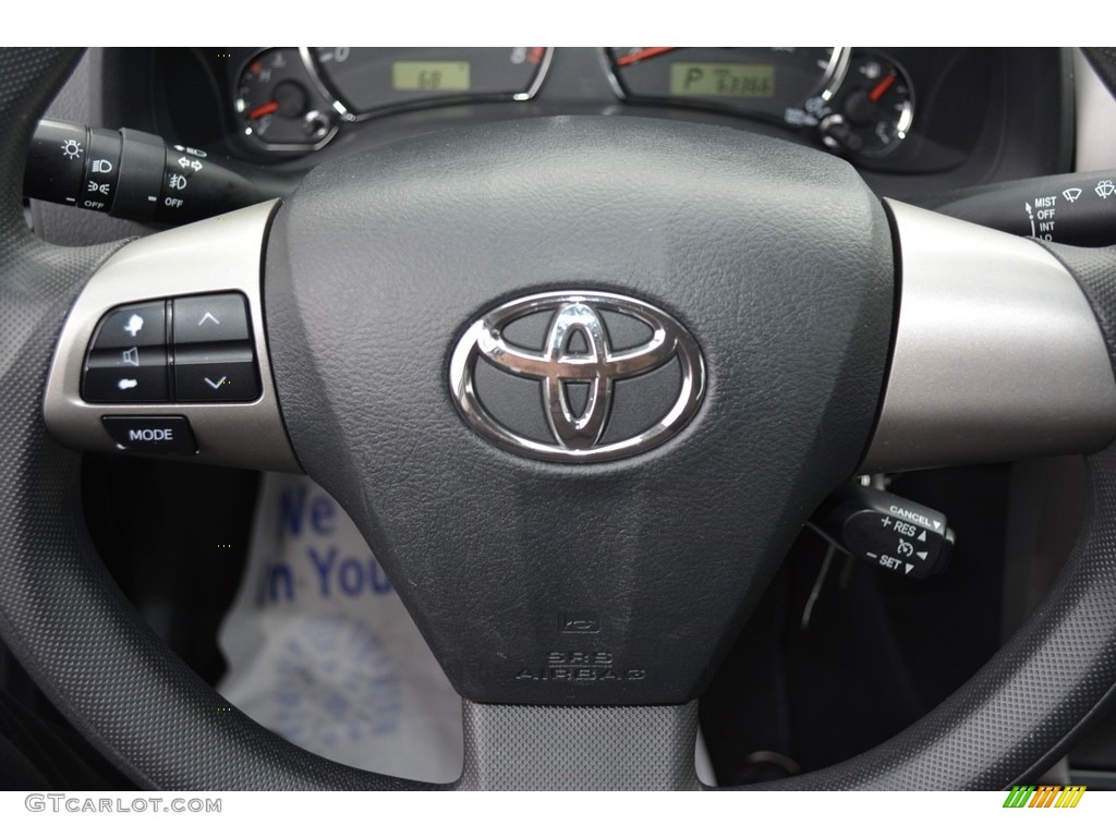 2013 Corolla S - Magnetic Gray Metallic / Dark Charcoal photo #20