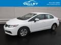 Taffeta White - Civic LX Sedan Photo No. 1