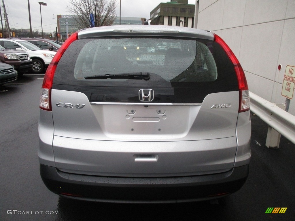 2014 CR-V LX AWD - Alabaster Silver Metallic / Gray photo #5