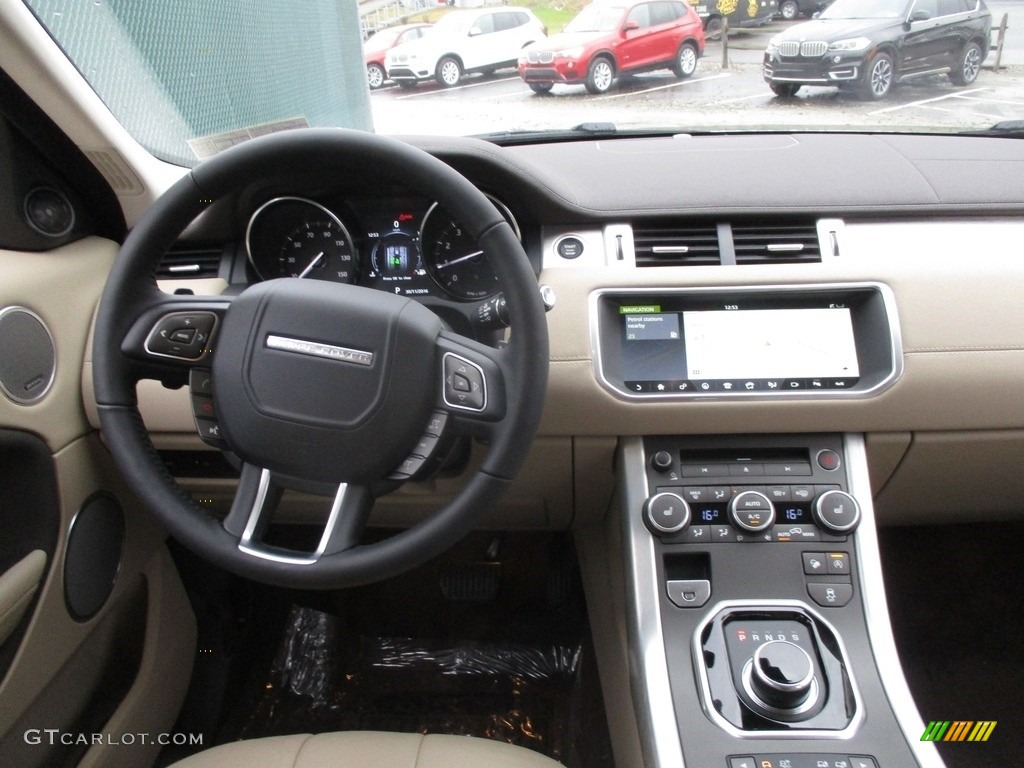 2017 Land Rover Range Rover Evoque SE Espresso/Almond Dashboard Photo #117272369