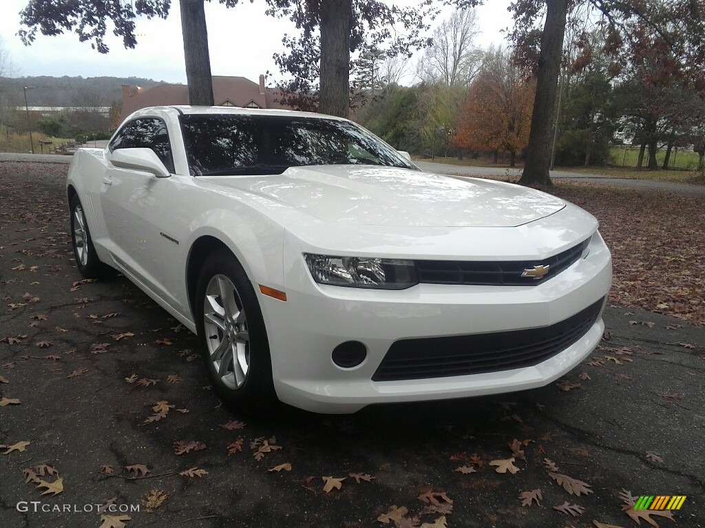 2014 Camaro LS Coupe - Summit White / Black photo #4