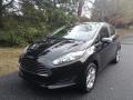2015 Tuxedo Black Metallic Ford Fiesta SE Hatchback  photo #2
