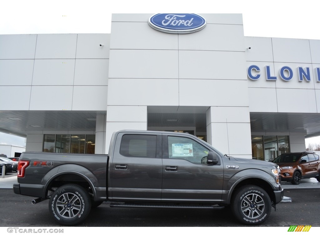 2017 F150 XLT SuperCrew 4x4 - Magnetic / Black photo #2