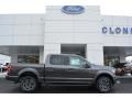 2017 Magnetic Ford F150 XLT SuperCrew 4x4  photo #2