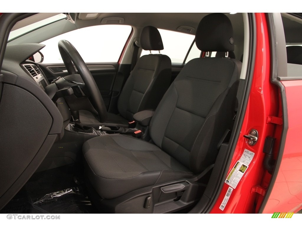 2016 Volkswagen Golf SportWagen 1.8T S Front Seat Photo #117273742
