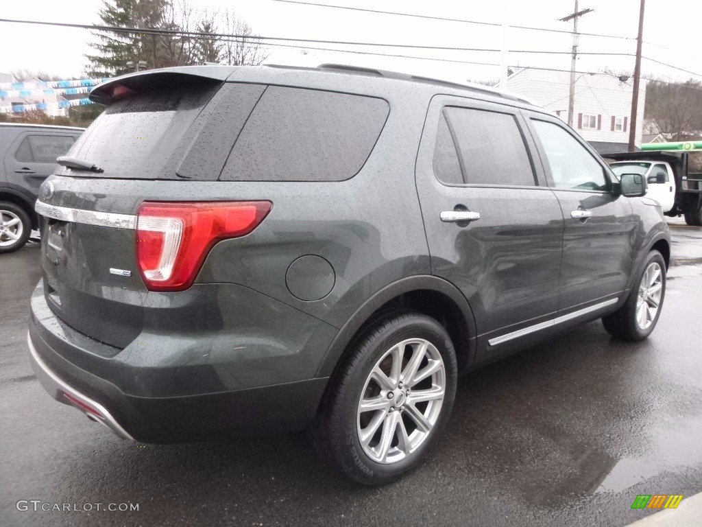 2016 Explorer Limited 4WD - Guard Metallic / Ebony Black photo #5