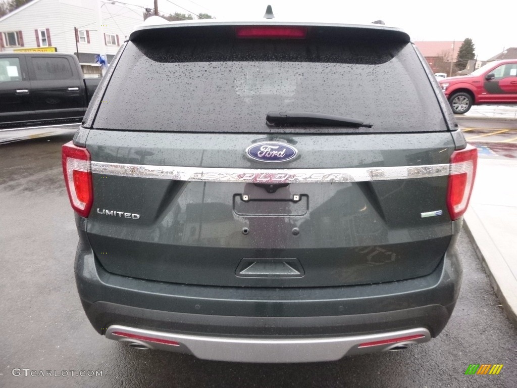 2016 Explorer Limited 4WD - Guard Metallic / Ebony Black photo #6