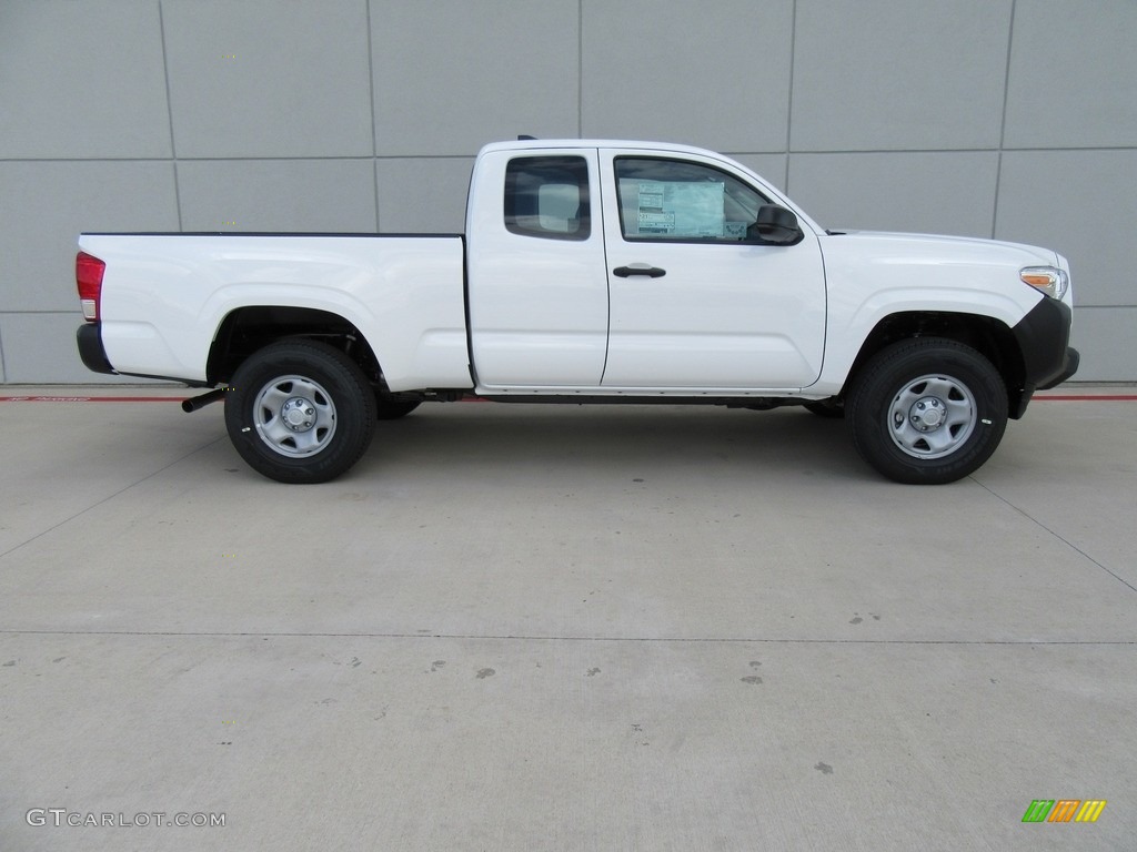 Super White 2017 Toyota Tacoma SR Access Cab Exterior Photo #117276628