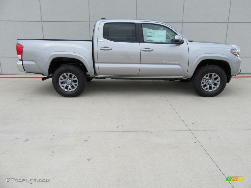 Silver Sky Metallic 2017 Toyota Tacoma SR5 Double Cab Exterior Photo #117277402