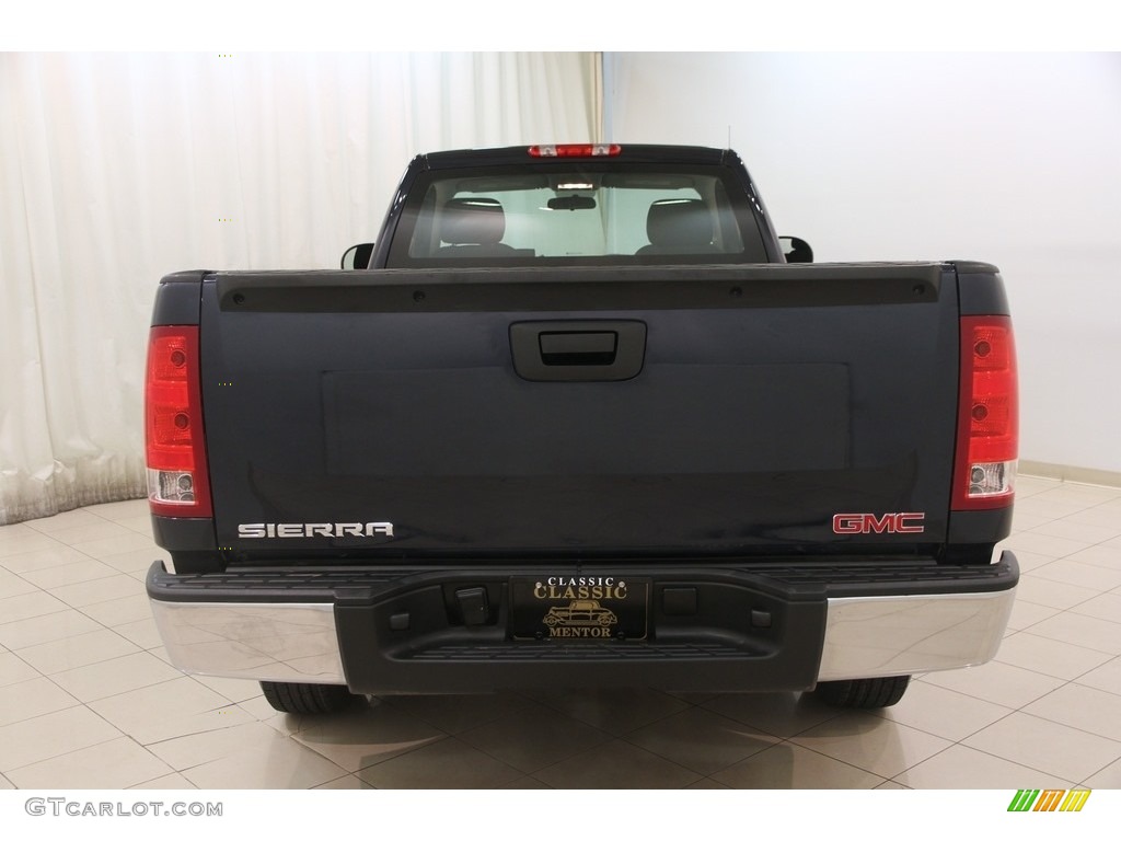 2012 Sierra 1500 Regular Cab - Midnight Blue Metallic / Dark Titanium photo #11