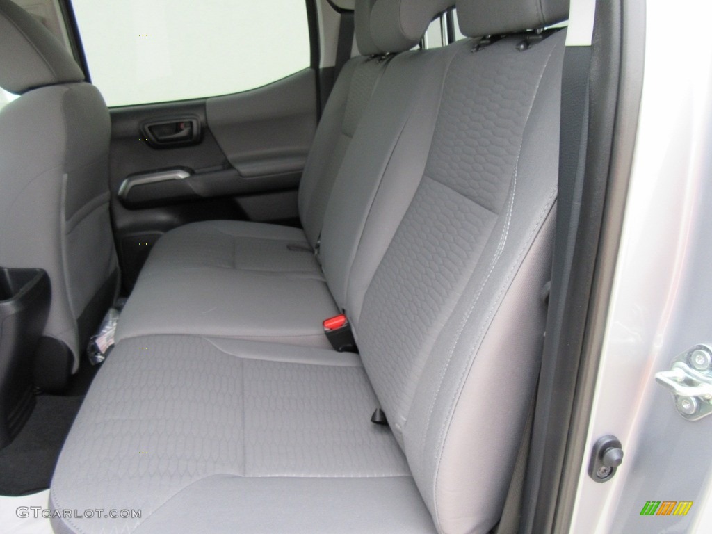 Cement Gray Interior 2017 Toyota Tacoma SR5 Double Cab Photo #117277783