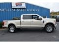 2017 White Gold Ford F250 Super Duty Platinum Crew Cab 4x4  photo #2