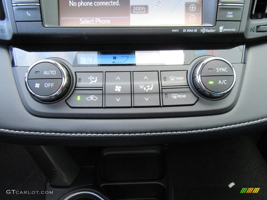 2017 RAV4 XLE - Magnetic Gray Metallic / Black photo #27