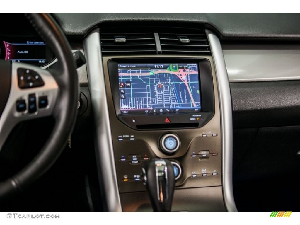 2012 Edge SEL - Dark Blue Pearl Metallic / Charcoal Black photo #5