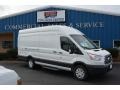 Oxford White 2017 Ford Transit Van 350 HR Long