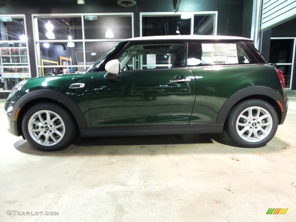 2017 Hardtop Cooper 2 Door - British Racing Green II Metallic / Carbon Black photo #1