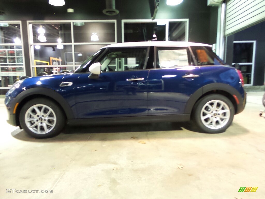 2017 Hardtop Cooper 4 Door - Deep Blue Metallic / Carbon Black photo #1