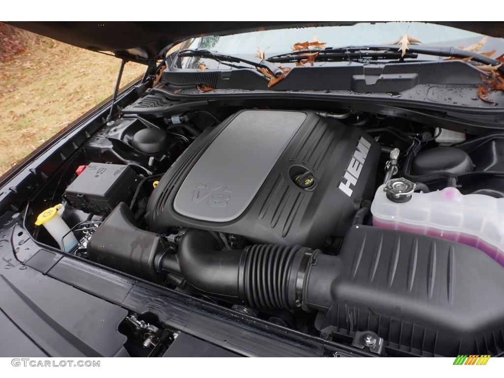 2017 Dodge Challenger R/T 5.7 Liter HEMI OHV 16-Valve VVT V8 Engine Photo #117280639