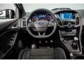 Charcoal Black Recaro RS logo 2016 Ford Focus RS Dashboard