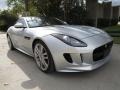 Rhodium Silver Metallic 2015 Jaguar F-TYPE S Coupe Exterior