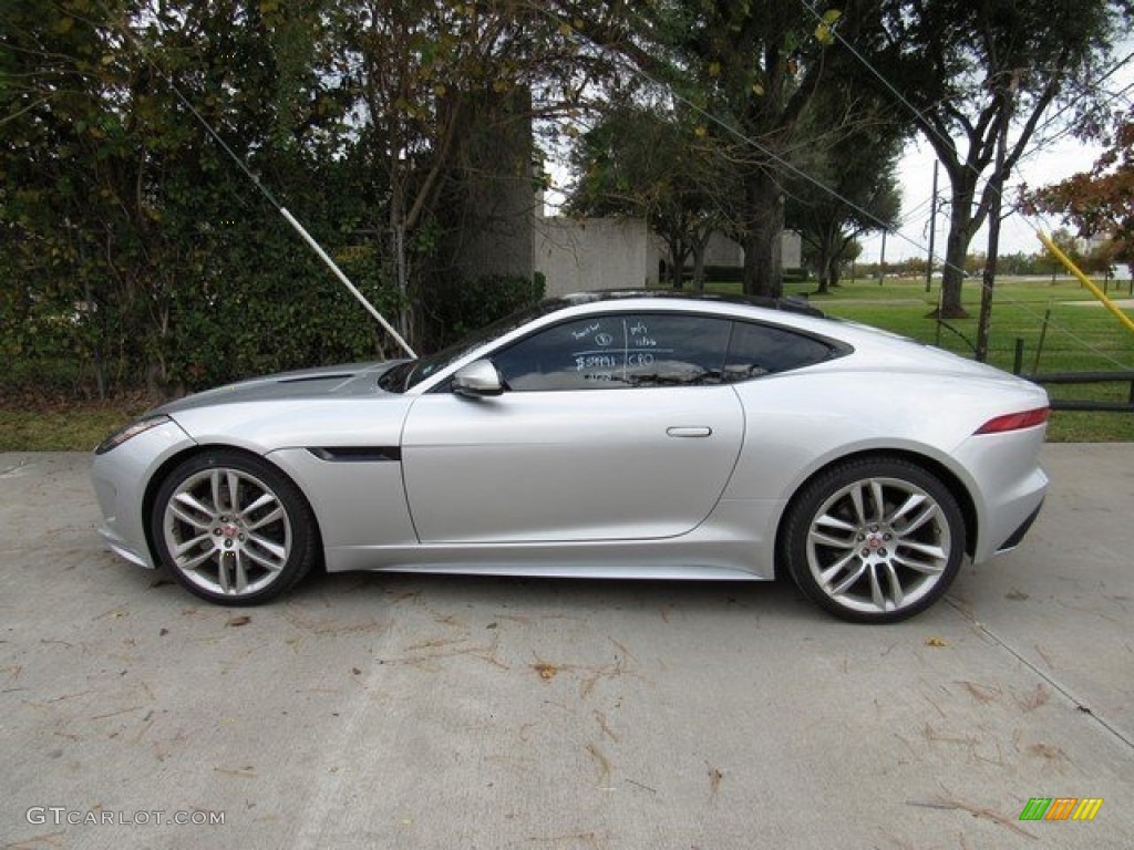 Rhodium Silver Metallic 2015 Jaguar F-TYPE S Coupe Exterior Photo #117283753