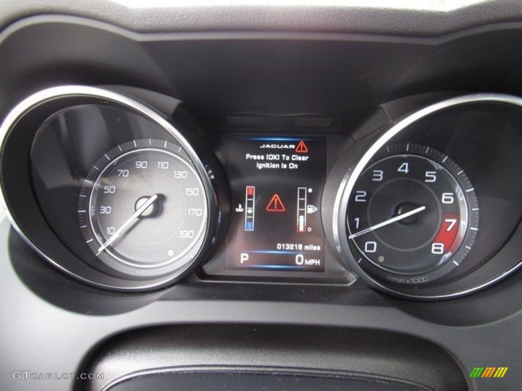 2015 Jaguar F-TYPE S Coupe Gauges Photo #117283960