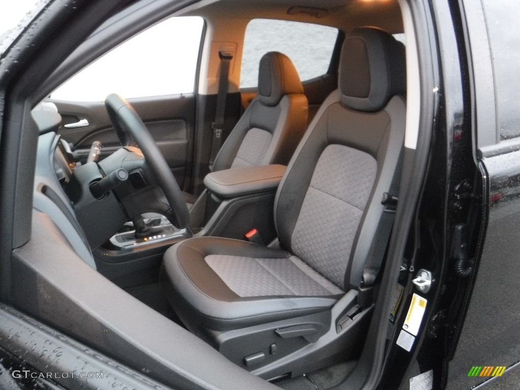 Jet Black Interior 2017 Chevrolet Colorado Z71 Crew Cab 4x4 Photo #117284000