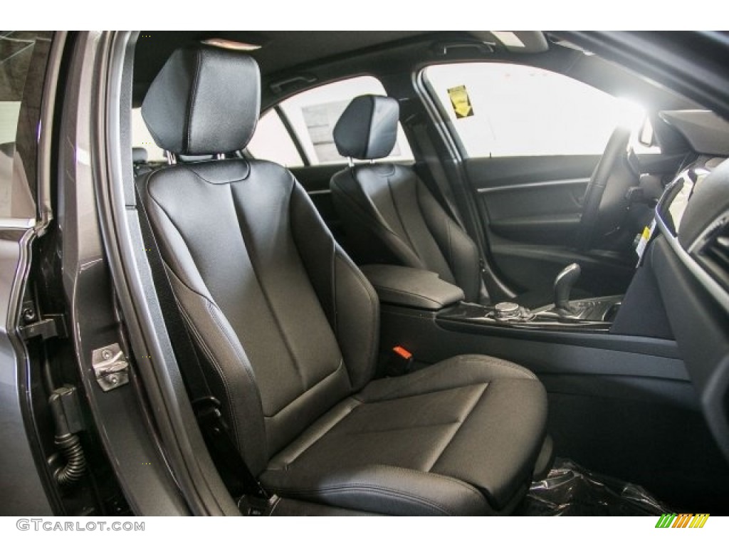 2017 3 Series 330i Sedan - Mineral Grey Metallic / Black photo #2