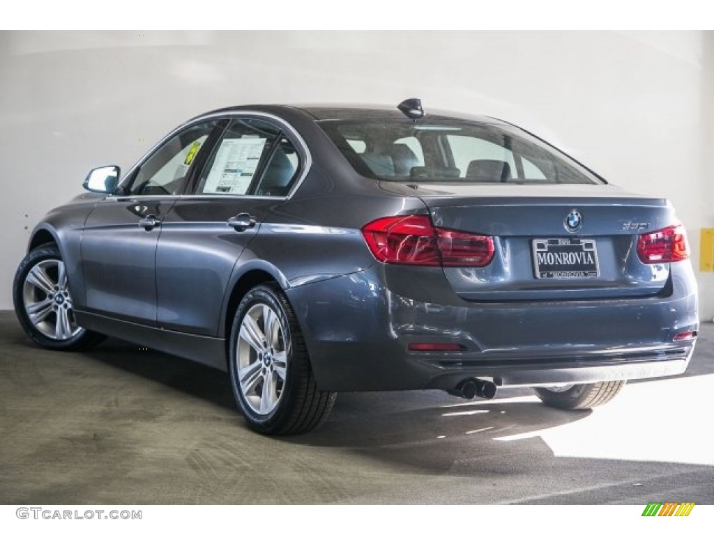 2017 3 Series 330i Sedan - Mineral Grey Metallic / Black photo #3