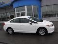 Taffeta White - Civic LX Sedan Photo No. 2