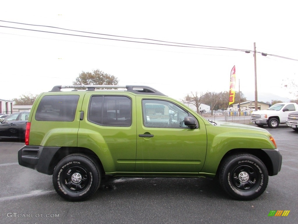 2012 Xterra X - Metallic Green / Gray photo #8
