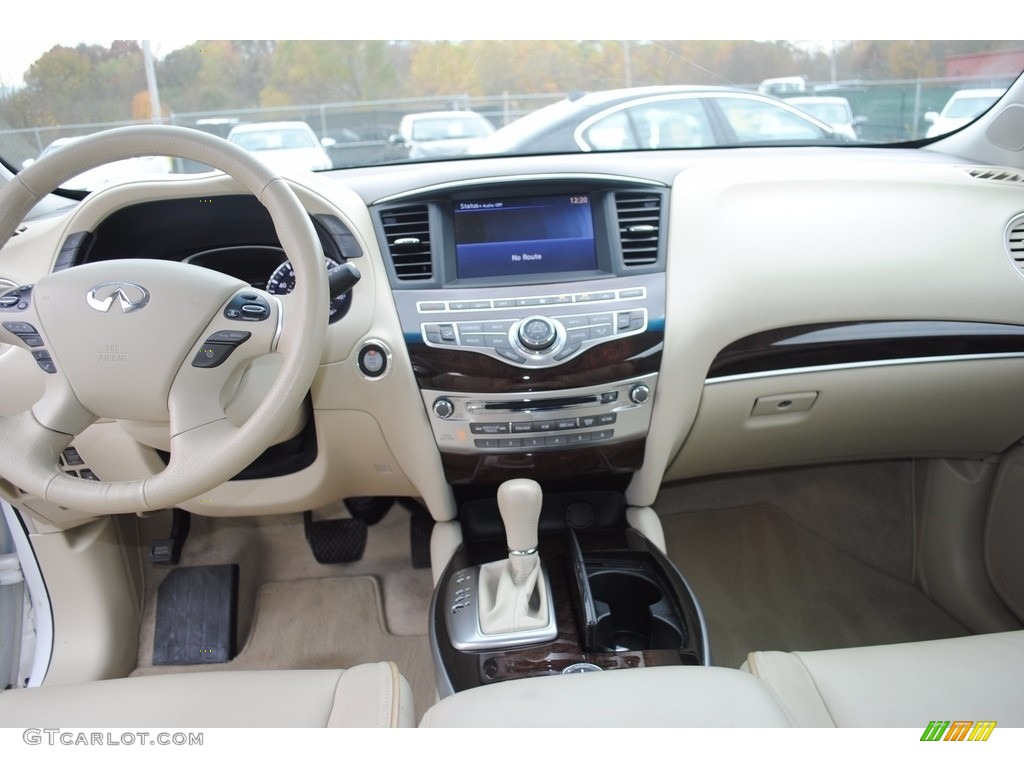 2013 JX 35 AWD - Moonlight White / Wheat photo #9