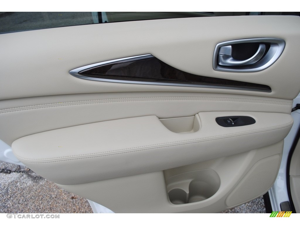 2013 JX 35 AWD - Moonlight White / Wheat photo #22