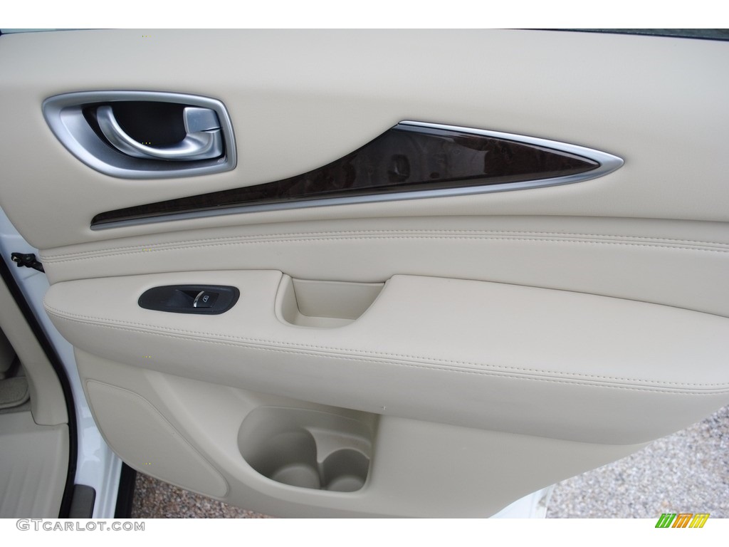 2013 JX 35 AWD - Moonlight White / Wheat photo #26