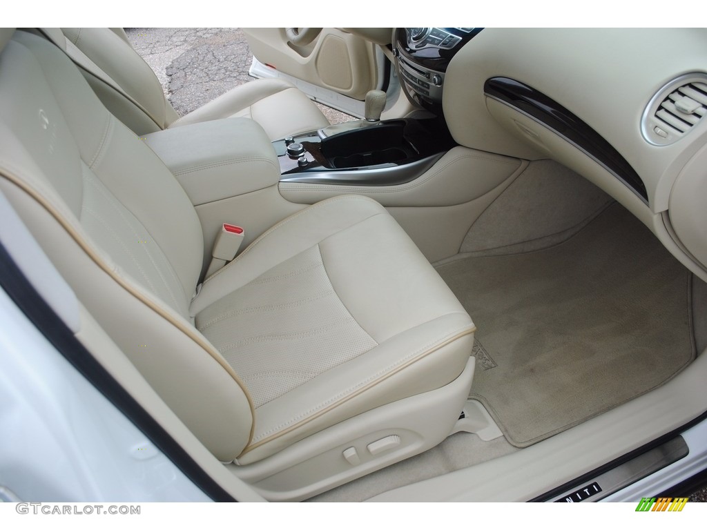 2013 JX 35 AWD - Moonlight White / Wheat photo #33