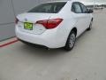 2017 Super White Toyota Corolla LE  photo #4