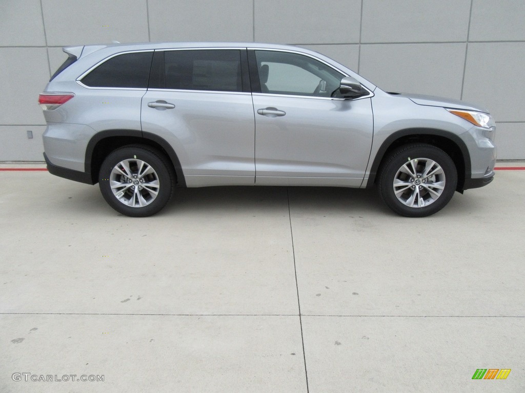 Silver Sky Metallic 2016 Toyota Highlander LE Plus Exterior Photo #117288793