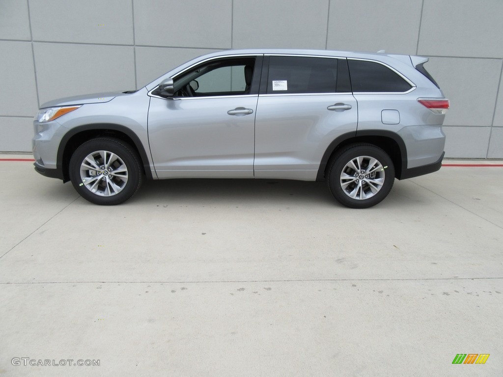 Silver Sky Metallic 2016 Toyota Highlander LE Plus Exterior Photo #117288811