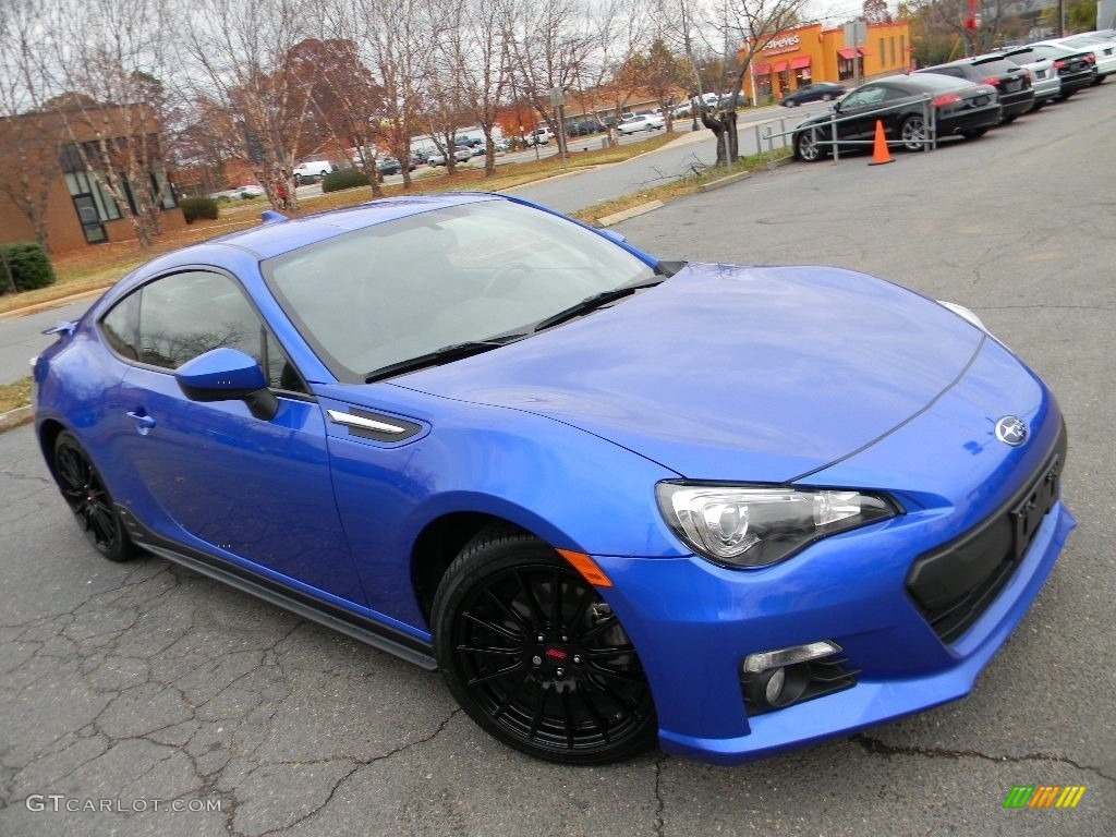 2015 BRZ Series.Blue Special Edition - WR Blue Pearl / Black photo #3