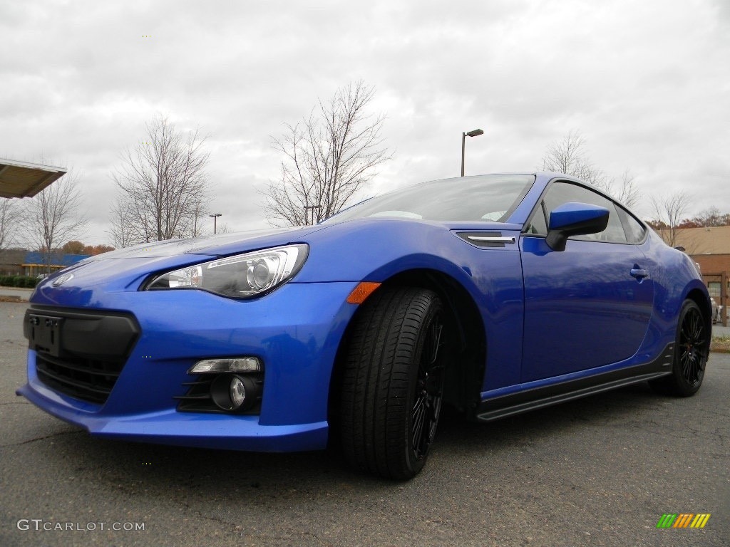 2015 BRZ Series.Blue Special Edition - WR Blue Pearl / Black photo #6