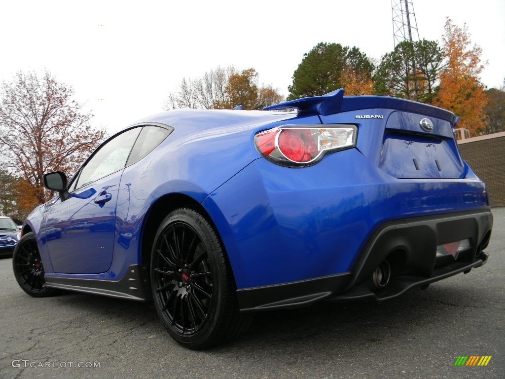 2015 BRZ Series.Blue Special Edition - WR Blue Pearl / Black photo #8