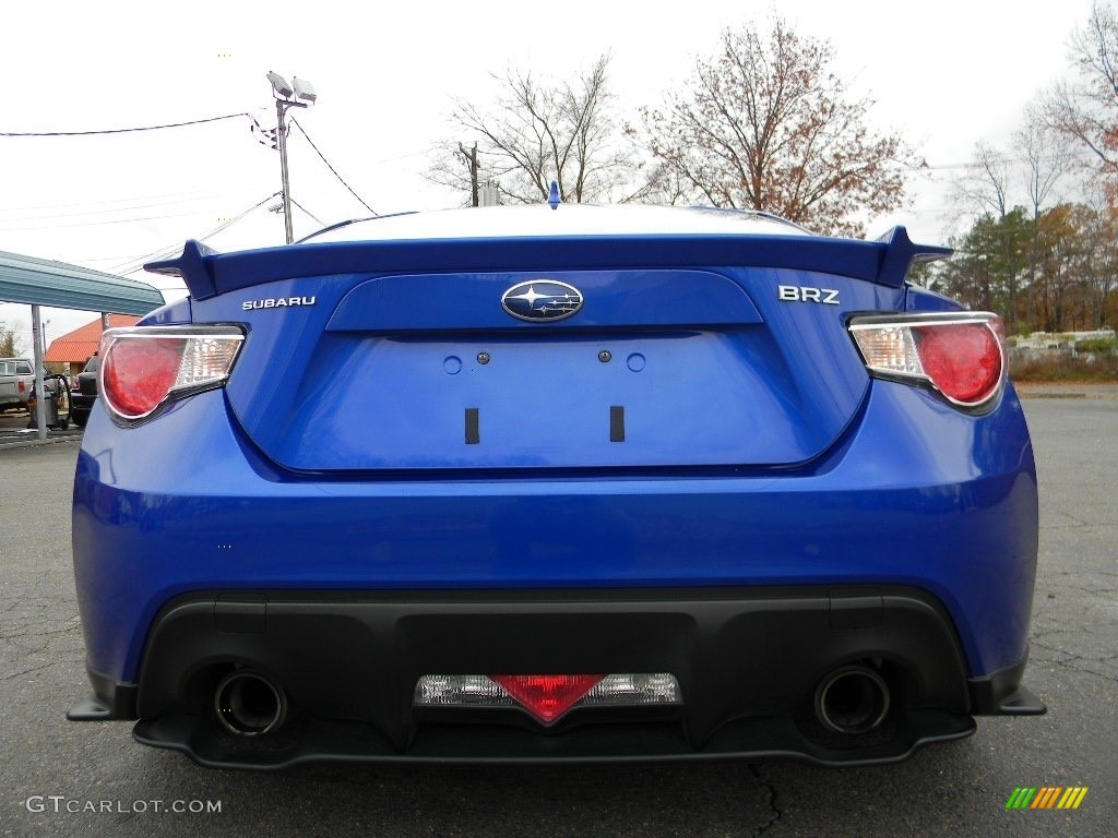 2015 BRZ Series.Blue Special Edition - WR Blue Pearl / Black photo #9