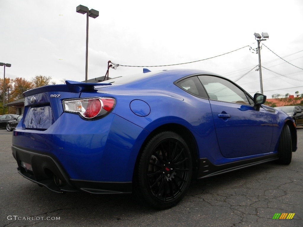 2015 BRZ Series.Blue Special Edition - WR Blue Pearl / Black photo #10