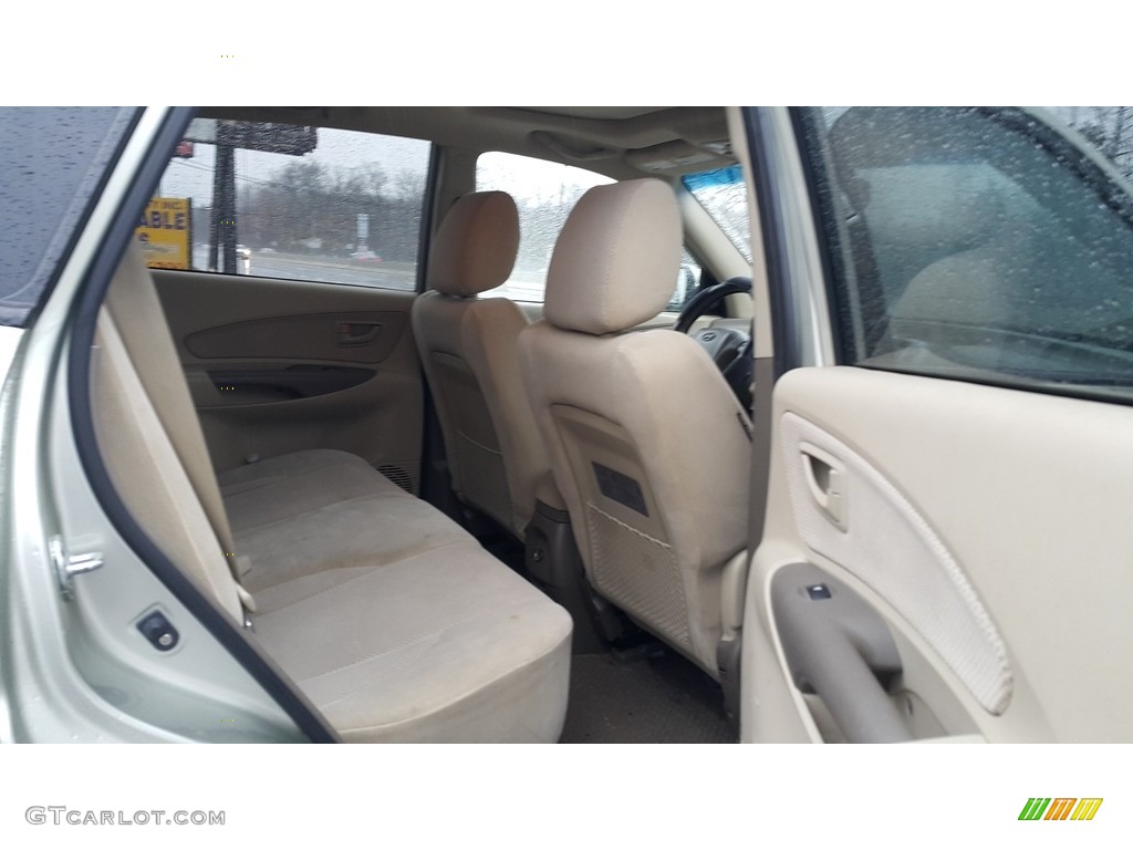 2008 Tucson SE 4WD - Platinum Silver / Beige photo #11