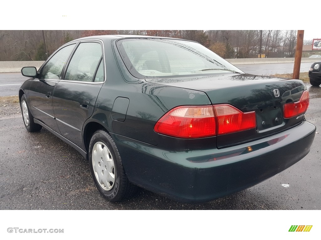 2000 Accord LX Sedan - Dark Emerald Pearl / Ivory photo #5
