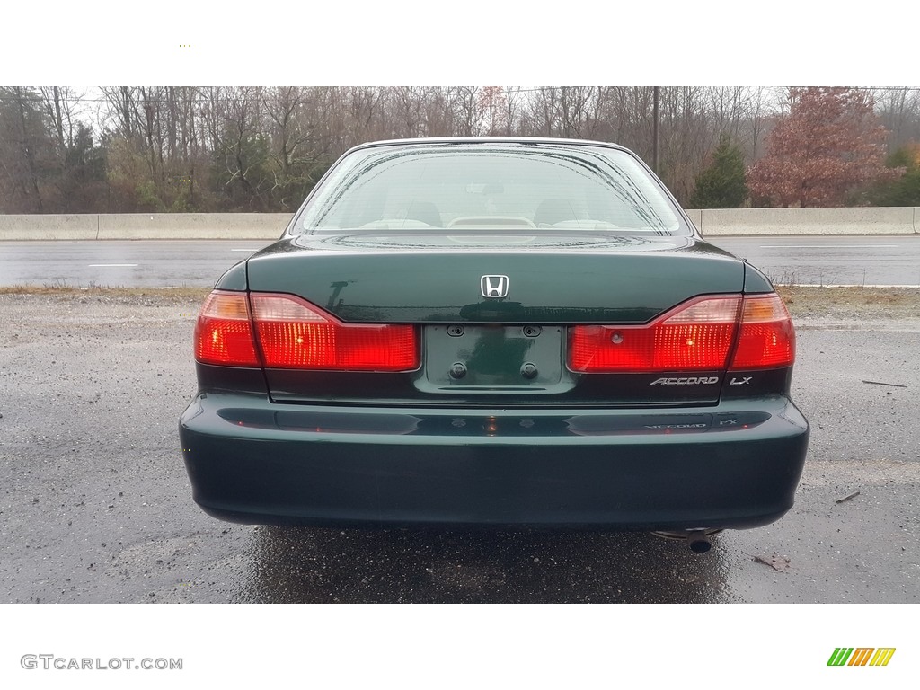 2000 Accord LX Sedan - Dark Emerald Pearl / Ivory photo #6