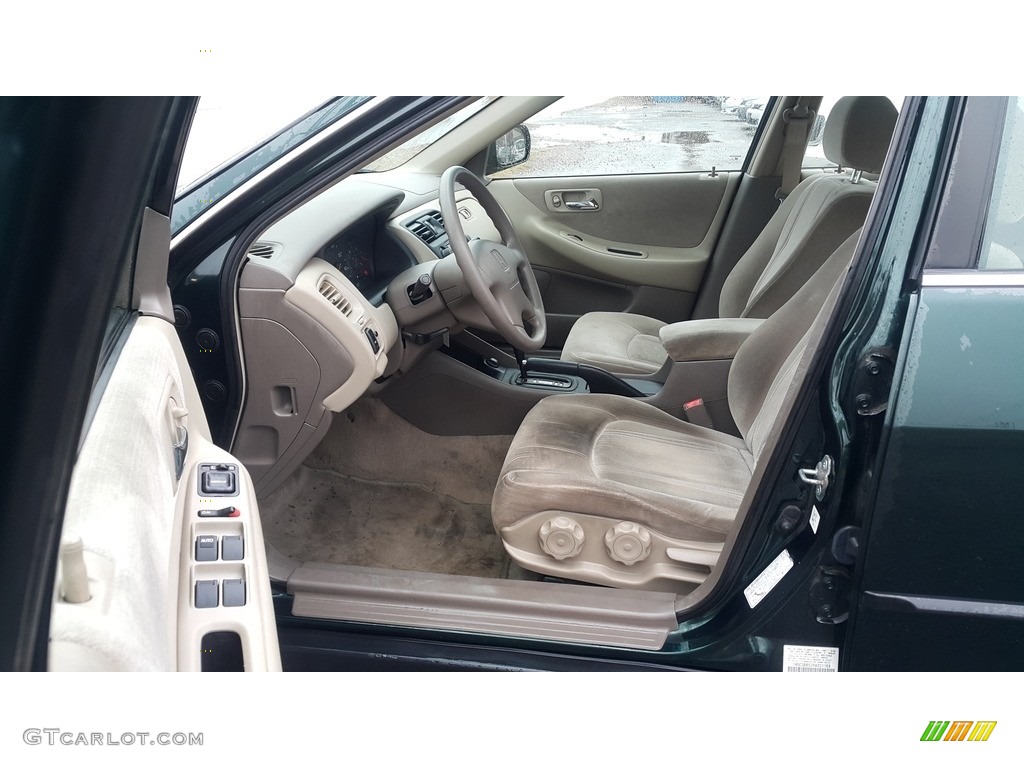 2000 Accord LX Sedan - Dark Emerald Pearl / Ivory photo #9