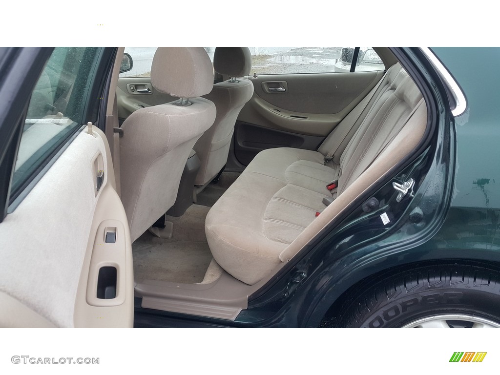 2000 Accord LX Sedan - Dark Emerald Pearl / Ivory photo #10