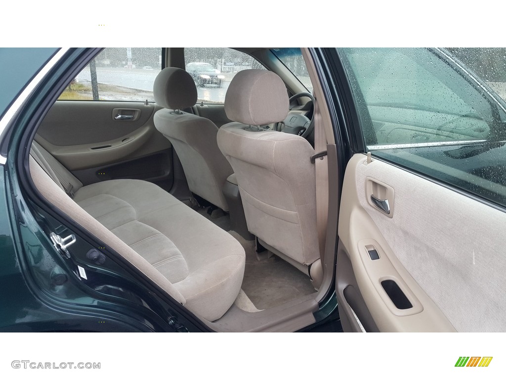 2000 Accord LX Sedan - Dark Emerald Pearl / Ivory photo #11